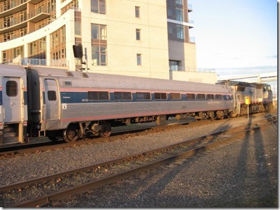 IMG_4473 Amtrak Amfleet I Coach #82720 at Union Station in Portland, Oregon on November 27, 2008
