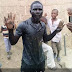  Man immerses himself in gutter to celebrate President Muhammadu Buhari's re-election vs Buhari children