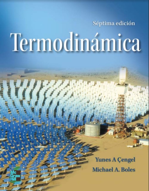 Termodinámica  7 Edición Yunes Cengel, Michael  en pdf  