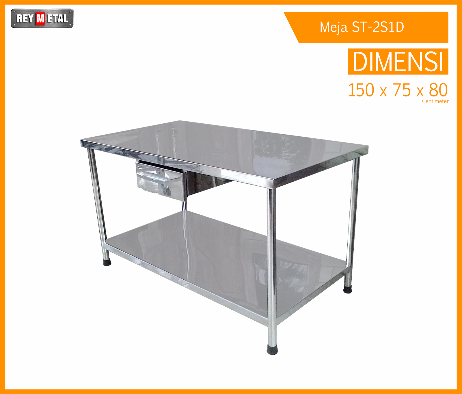 Harga Meja Dapur Stainless Steel Murah dan Bagus