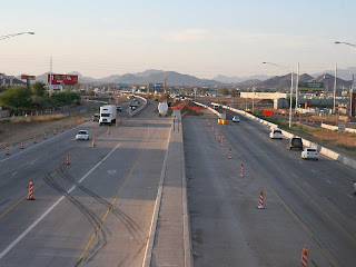 ADOT Construction Progress on Interstate 17