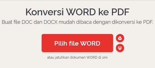 Cara Membuat File PDF Menggunakan Website