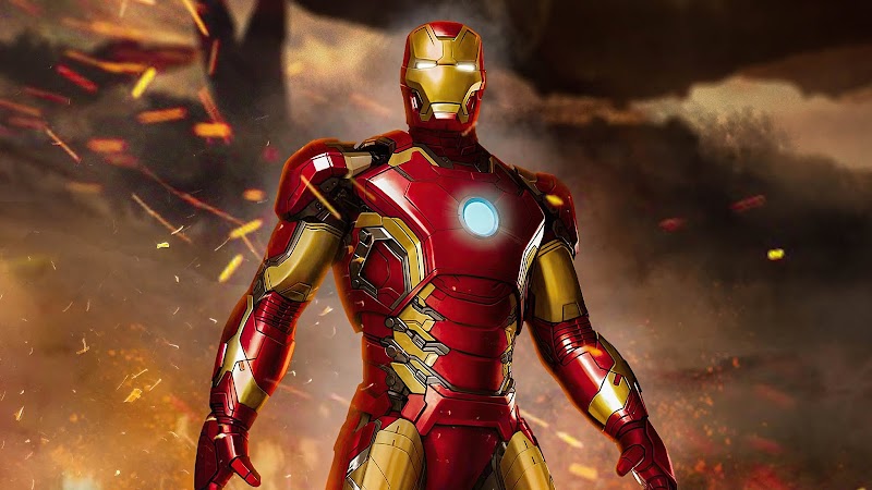 4k Iron Man Tony Stark