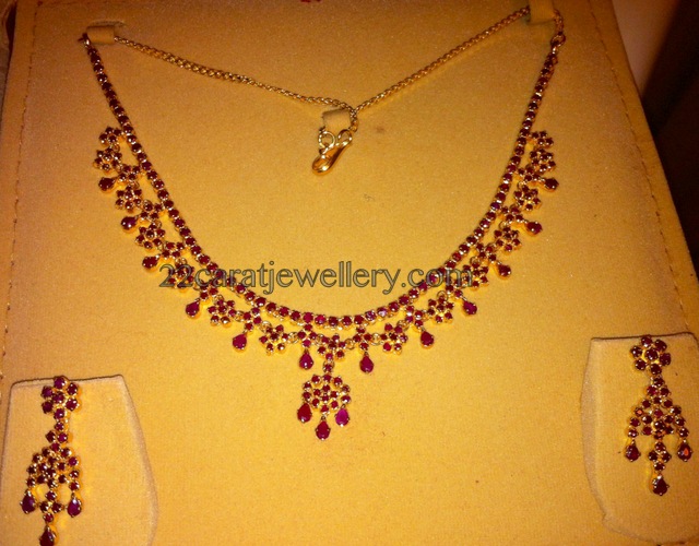 50 Grams of Ruby Necklace