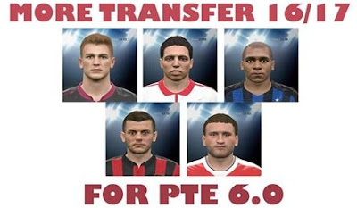 PES 2016 UPDATE TRANSFER UNTIL 2 SEPTEMBER 2016 FOR PTE 6.0 BY Alvin Andrean