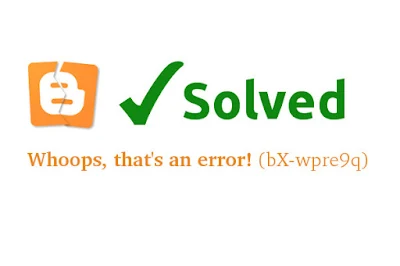 Blogger XML Importing Error bX-wpre9q