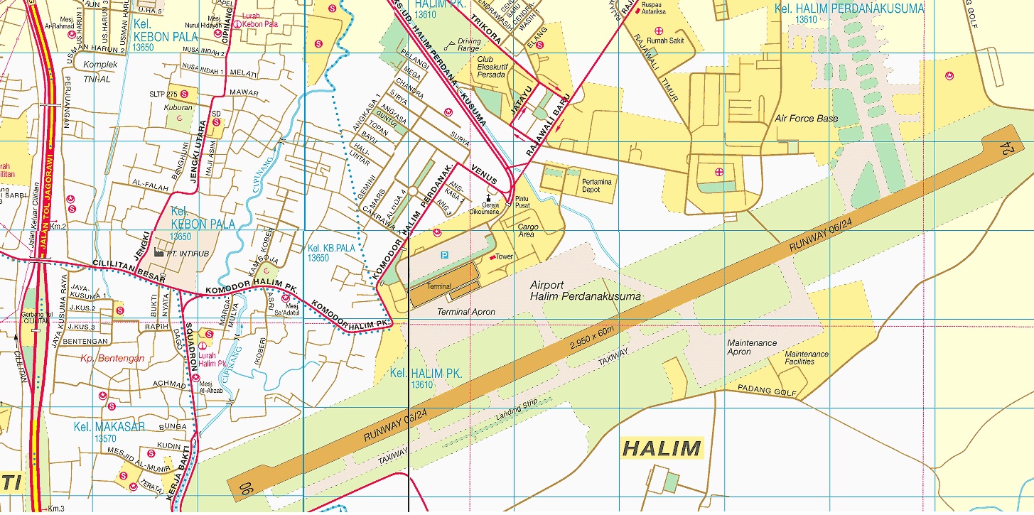 INFO JAKARTA: PELABUHAN UDARA / AIRPORT HALIM PERDANA 