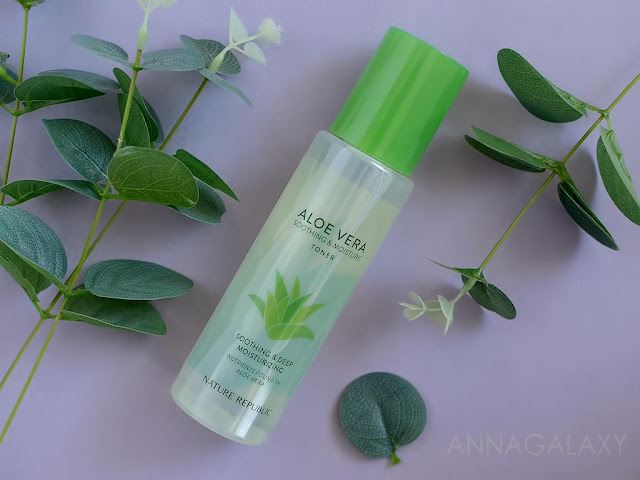 Aloe Vera Soothing and Moisture toner Nature Republic отзыв