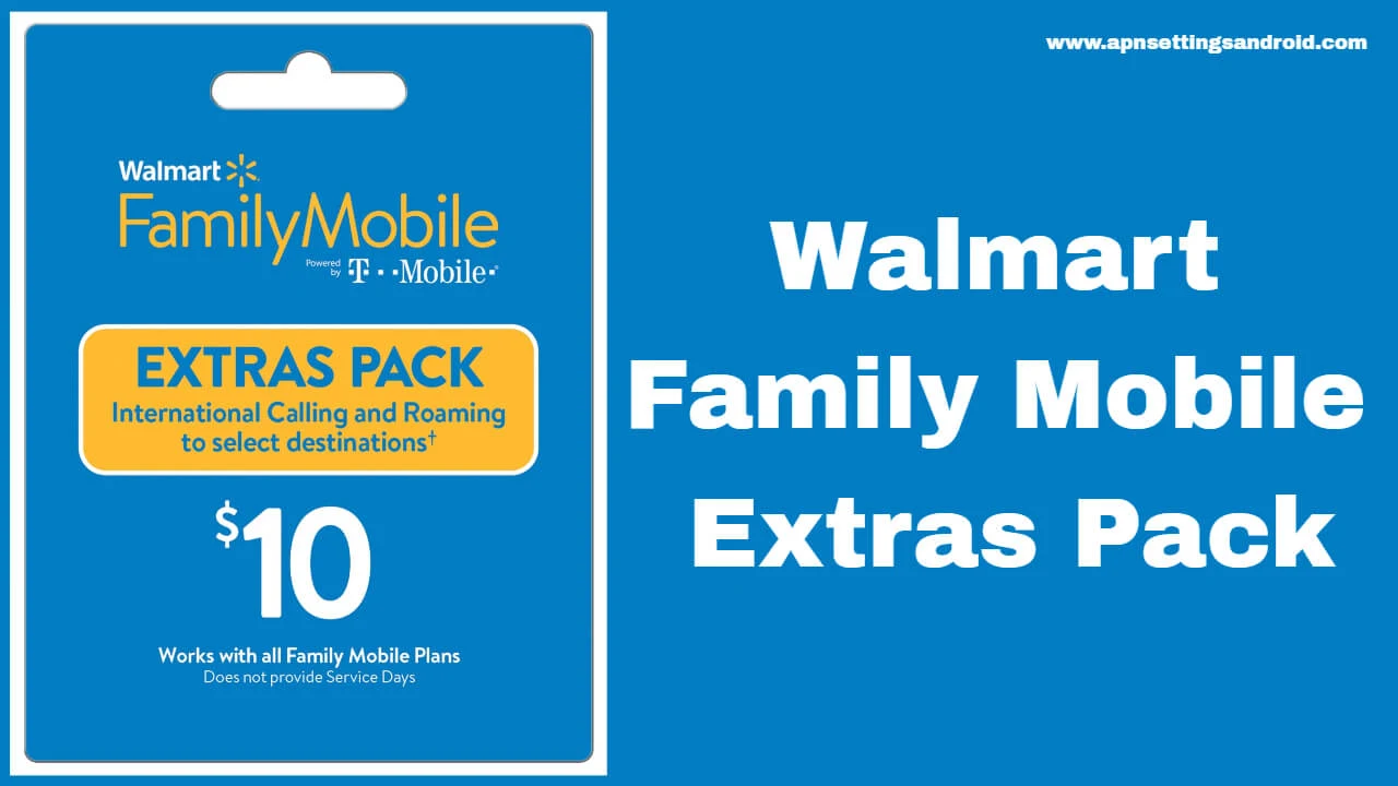 Walmart Family Mobile Extras Pack