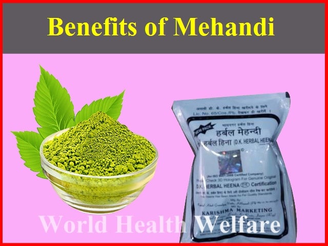Benefits of Mehandi