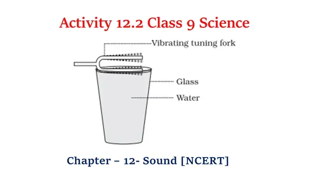 Activity 12.2 Class 9 Science Chapter 12 Sound