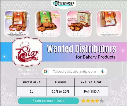 Wanted Distributors for Bakery Products