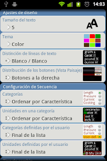 Configuracion en ConvertPad