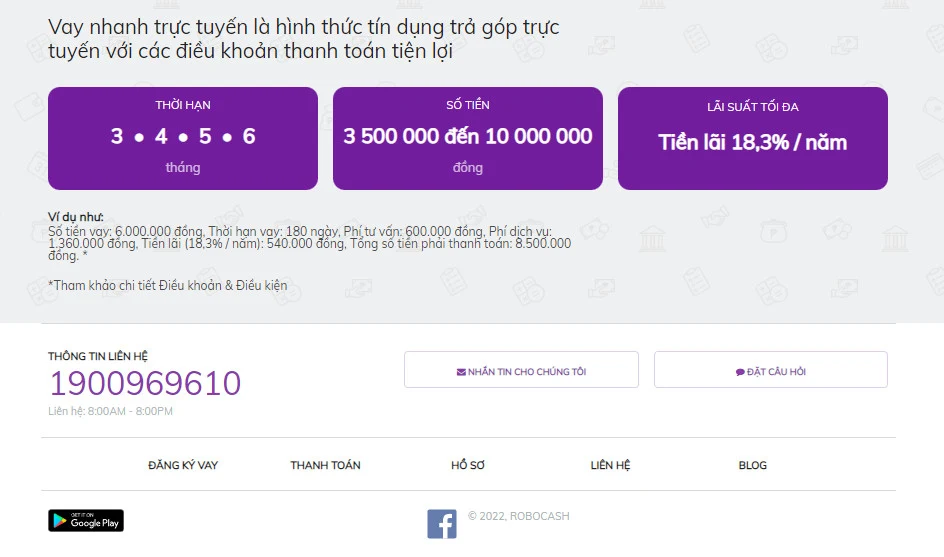 Vay tiền Robocash có an toàn không?