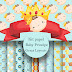 KIT PAPEL DIGITAL BABY PRINCIPE GRATIS 