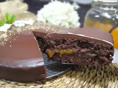 Tarta Sacher original de chocolate