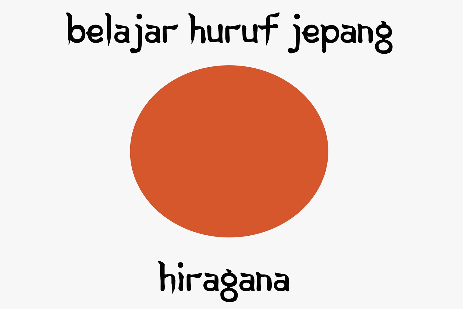 Jarvajar Belajar Huruf Jepang  Hiragana 