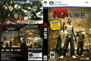 25 To Life pc dvd front cover
