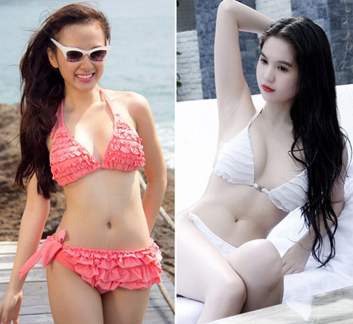 Hình ảnh hot của Ngọc Trinh - Phương Trinh