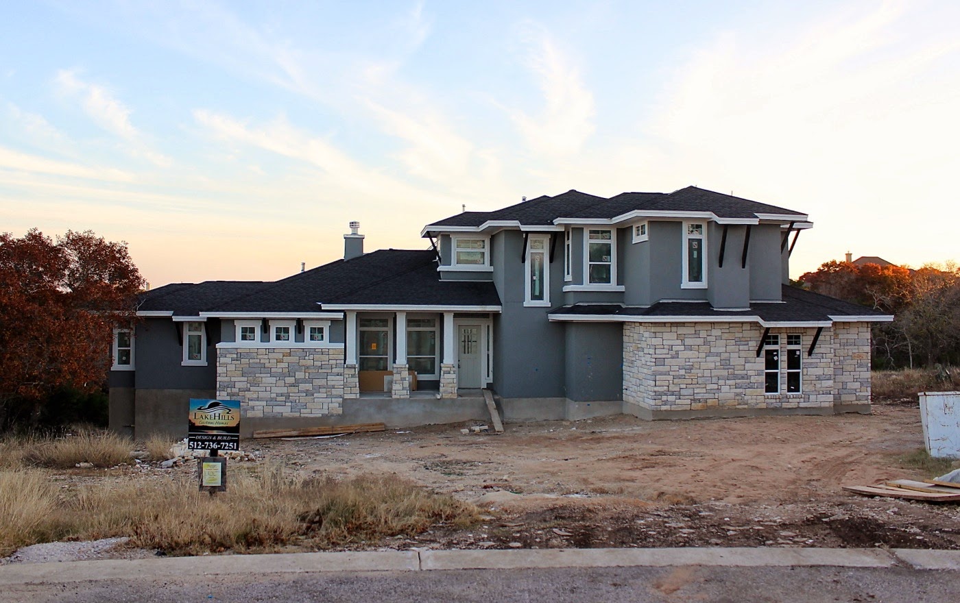 Building a new home: sheetrock, paint, and a double-decker deck ...