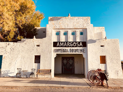 Amargosa Opera House Theater entrance.