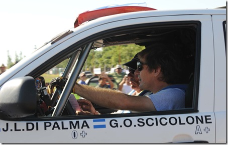 Télam Colon Buenos Aires 02/01/10  - El Rally Dakar Argentina-Chile 2010 pasa por la ciudad de Colon, al norte de la pcia. de Buenos Aires. Foto: Paula Ribas/Enviada Especial/Télam/cl