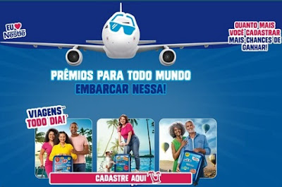 Promoção Nestlé 2024 Viajar Faz Bem com Prêmios na Hora e Viagens