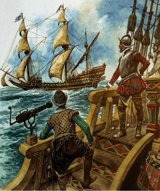 La Invencible inglesa o Contra-armada (04-05-1589).