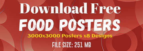 Food Poster Design PSD Free Download