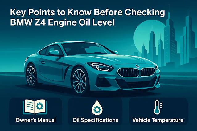 BMW Z4のエンジンオイル量を知る前に押さえておきたいポイント