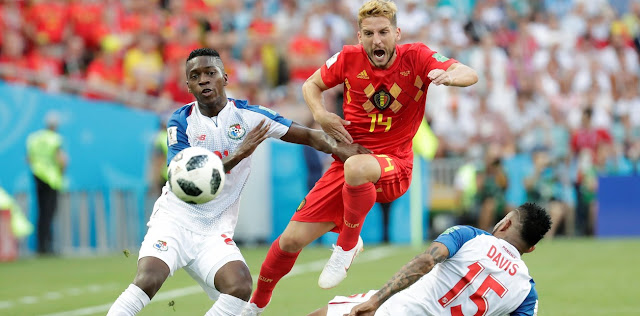 Bélgica debutó con una goleada ante Panamá 3-0