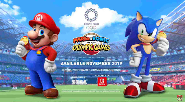 Game Mario & Sonic Sega Tokyo Olympic 2020 di Switch Akan Dirilis Bulan Novermber