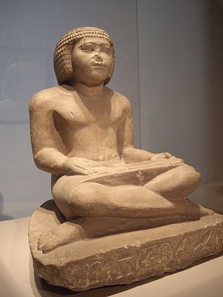 The writer of the pyramid of King (Sanefro)