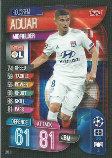 Topps Match Attax UEFA Champions League 2019-2020 (International Variant) Olympique Lyonnais Set