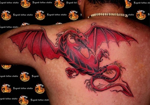 red dragon tattoo designs image 