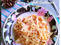 Resep Cara Membuat Creamy Spagheti Carbonara