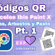 Pinceles Ibis Paint X - Códigos QR Gratis | Hojas, Arbustos y Pasto Pt. 1