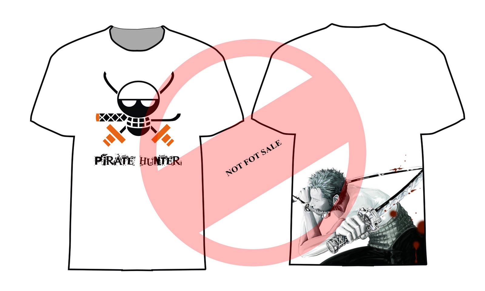 i Share desain  kaos One  Piece 