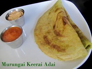 Murungai Keerai Adai