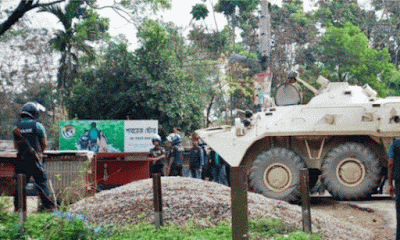 থেমে থেমে বিস্ফোরণের শব্দ, অভিযান অব্যাহত