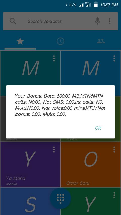 Free 500MB On Your MTN Line For Downloading MyMTN App