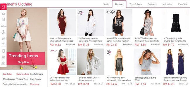 dresses perempuan di ezbuy