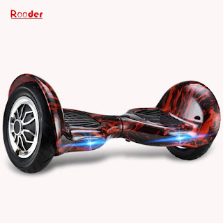 Rooder import smart balance electric scooter r807 with taotao board gyroscope plastic shell 10 inch wheel samsung battery bluetooth remote