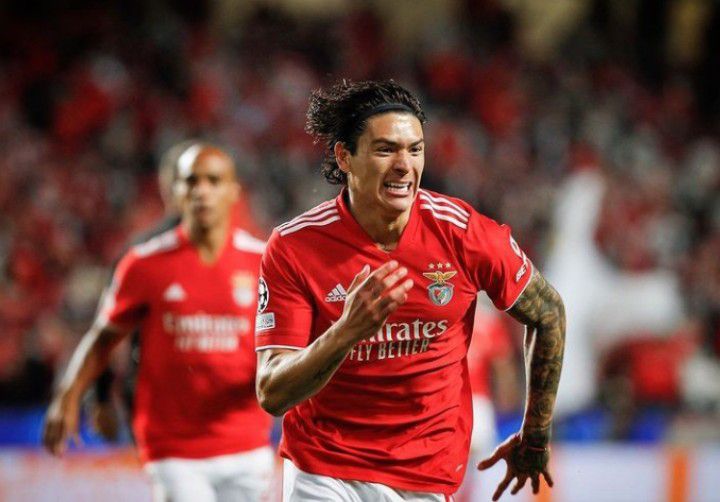 Football club Benfica confirms £85m Darwin deal agreed with Liverpool