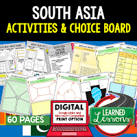 World Geography Graphic Organizers, World Geography Digital Interactive Notebook, World Geography Summer School, World Geography Google Activities