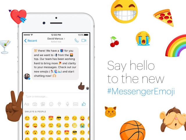 Facebook Messenger سوف ياتي ب 1500 emojis جديدة وأكثر تنوعا