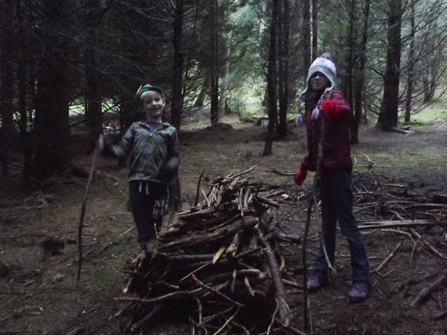 Stick Man trail Whinlatter stick tower