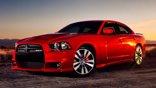 Red Dodge Charger 2011 Model Custom Rims Muscle Car HD Wallpaper