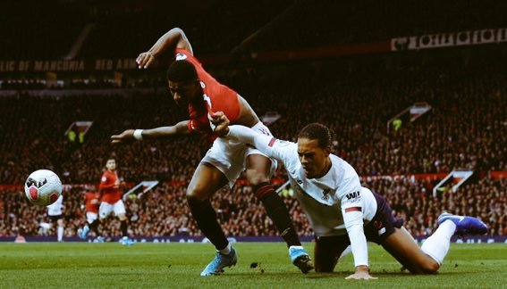 Nigerians React As Rashford Of Man U Made Virgil VanDijk Crawl On The Pitch