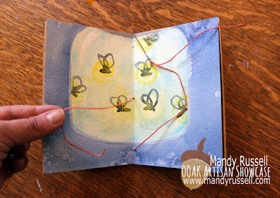 OOAK Artisans Mandy Russell Mixed Media Junque Journals